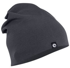 Unisex kokvilnas cepure Stark Soul® cotton Beanie, tumši pelēka cena un informācija | Vīriešu cepures, šalles, cimdi | 220.lv