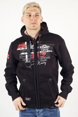 Спортивная кофтa GEOGRAPHICAL NORWAY GUTTABLACK-S цена и информация | Мужские толстовки | 220.lv