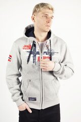 Спортивная кофтa GEOGRAPHICAL NORWAY GUTTAGREY-S цена и информация | Мужские толстовки | 220.lv