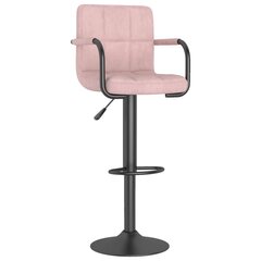 Барные стулья, 2 шт., розовые цена и информация | Стулья для кухни и столовой | 220.lv