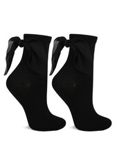 Женские носки с бантиками, черные цена и информация | Женские носки | 220.lv