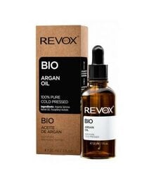 Sejas ādas pret grumbu līdzeklis Revox 100 organiskā argana eļļa (argāna eļļa) 30 ml цена и информация | Эфирные, косметические масла, гидролаты | 220.lv