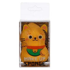 Kosmētikas sūklis - Lucky Cat Gold cena un informācija | Kosmētikas otas, sūkļi | 220.lv