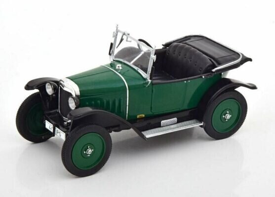 Opel 4/12 PS 1924 Green 1:24 WHITEBOX WB124100 цена и информация | Kolekcionējamie modeļi | 220.lv