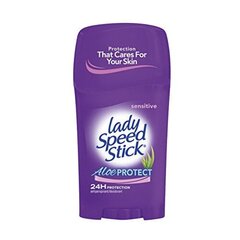 Pretsviedru līdzeklis Lady Speed ​​Stick (Aloe 24H Protection) sievietēm, 45 g cena un informācija | Dezodoranti | 220.lv