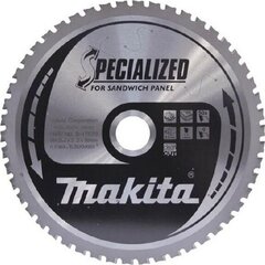 B-17697 T.C.T. Zāģripa SPECIALIZED 355X2.6X30mm 0° T80 Makita cena un informācija | Dārza tehnikas rezerves daļas | 220.lv