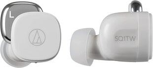 Audio Technica ATH-SQ1TW Truly Wireless In-Ear White цена и информация | Наушники | 220.lv