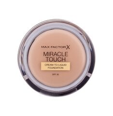 Grima pamats ar hialuronskābi Max Factor Miracle Touch SPF30, 11,5 g cena un informācija | Grima bāzes, tonālie krēmi, pūderi | 220.lv