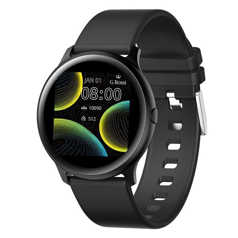 G. Rossi SW010 Black cena un informācija | Viedpulksteņi (smartwatch) | 220.lv