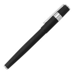 Roller pildspalva Gear Pinstripe, melna/hroma cena un informācija | Biznesa dāvanas | 220.lv