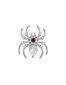 Troli Mūžīga zirnekļveida sakta ar KS-225 kristāliem цена и информация | Piespraudes, brošas | 220.lv