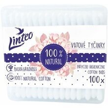 Sejas ādas kopšanas līdzeklis Linteo Cotton 100gb cena un informācija | Vates kociņi, mitrās salvetes | 220.lv