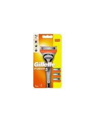 Gillette Gillette Fusion manuālais skuveklis + 4 galvas цена и информация | Косметика и средства для бритья | 220.lv