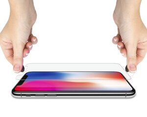 Ekrāna aizsargstikls SPIGEN GLAS.TR SLIM paredzēts iPhone XRun iPhone 11 cena un informācija | Ekrāna aizsargstikli | 220.lv