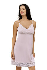 Атласная ночная сорочка Lega SN01, розовый цена и информация | Женские пижамы, ночнушки | 220.lv