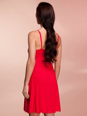 Вискозная ночная сорочка Lega NMV62, красный цена и информация | Женские пижамы, ночнушки | 220.lv