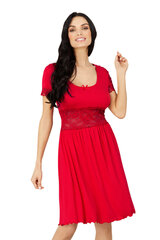 Вискозная ночная сорочка Lega NMV75, красный цена и информация | Женские пижамы, ночнушки | 220.lv
