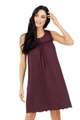 Вискозная ночная сорочка Lega NMV84, фиолетовый цена и информация | Женские пижамы, ночнушки | 220.lv