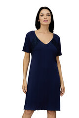 Вискозная ночная сорочка Lega NMV89, тёмно-синий цена и информация | Женские пижамы, ночнушки | 220.lv