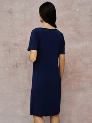 Вискозная ночная сорочка Lega NMV89, тёмно-синий цена и информация | Женские пижамы, ночнушки | 220.lv