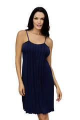 Вискозная ночная сорочка Lega NMV88, тёмно-синий цена и информация | Женские пижамы, ночнушки | 220.lv