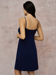 Вискозная ночная сорочка Lega NMV88, тёмно-синий цена и информация | Женские пижамы, ночнушки | 220.lv