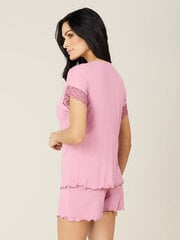 Viskozes pidžama Lega PMV84, rozā cena un informācija | Naktskrekli, pidžamas | 220.lv
