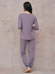 Вискозная пижама Lega PMV86, светло-фиолетовый цена и информация | Женские пижамы, ночнушки | 220.lv
