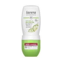 Lavera Refresh Deodorant Roll-on - Refreshing ball deodorant with the scent of lime 50ml цена и информация | Дезодоранты | 220.lv