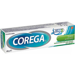 Крем для зубных протезов Corega Fresh Extra Strong, 40 г цена и информация | Зубные щетки, пасты | 220.lv