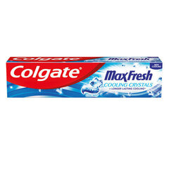 Zobu pasta Colgate Toothpaste Max Fresh Cooling Crystals 75 ml cena un informācija | Zobu pastas, birstes | 220.lv