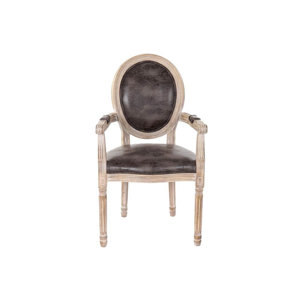 Ēdamistabas krēsls DKD Home Decor, 56 x 46 x 96 cm, brūns cena un informācija | Virtuves un ēdamistabas krēsli | 220.lv