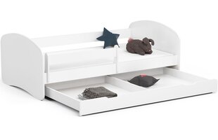 Детская кровать NORE Smile, 180x90 см, белый цвет цена и информация | Детские кровати | 220.lv