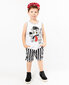 T-krekls ar apdruku zēniem Gulliver, pelēks 98 cm цена и информация | Zēnu krekli | 220.lv