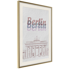 Плакат Pastel Berlin цена и информация | Картины | 220.lv
