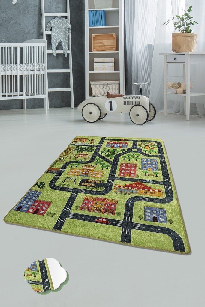 Bērnu paklājs Small Town, 100x160 cm cena un informācija | Paklāji | 220.lv