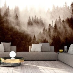 Фотообои - Mountain Forest (Sepia) цена и информация | Фотообои | 220.lv