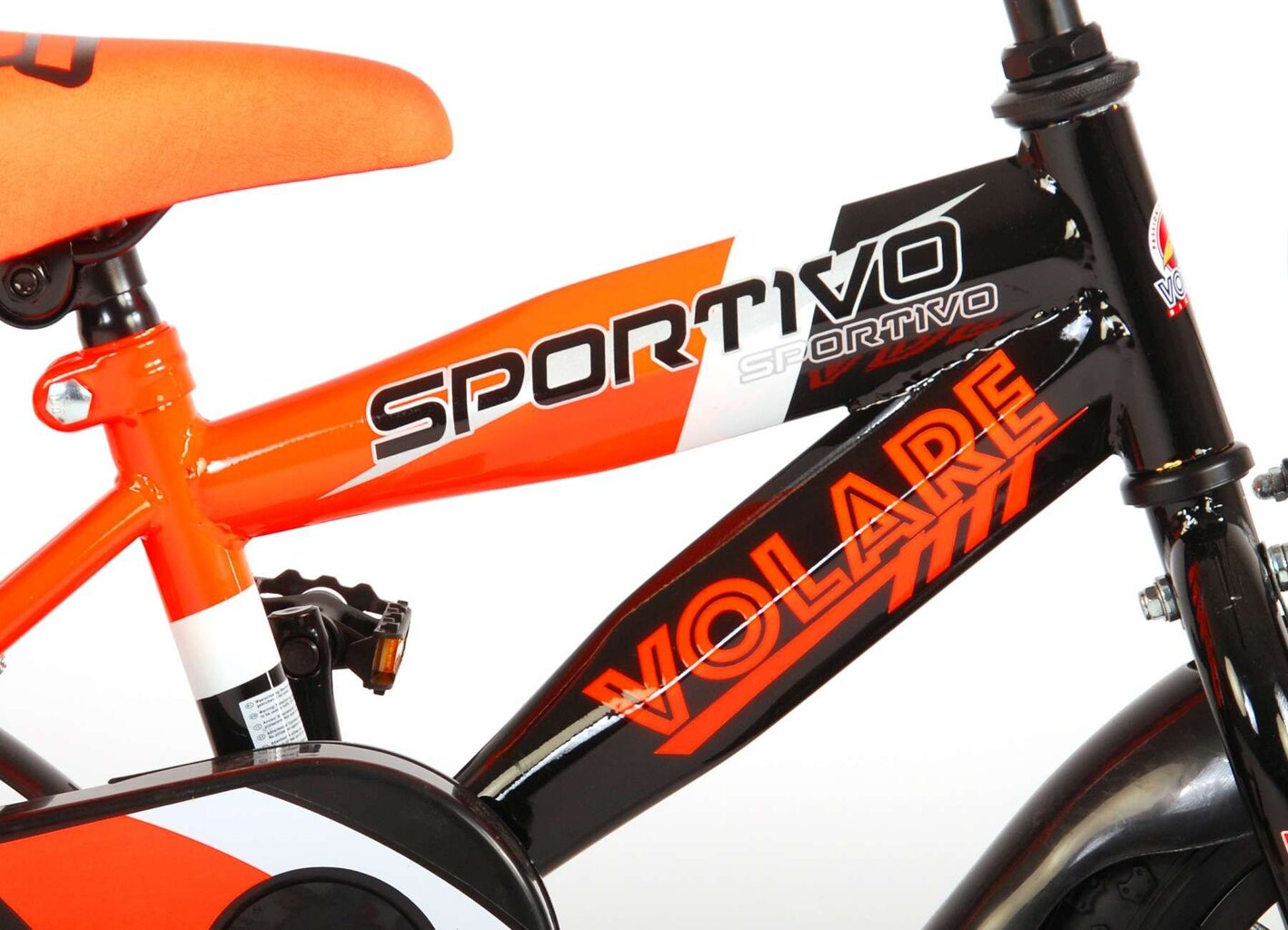 Bērnu velosipēds Volare Sportivo 12" cena un informācija | Velosipēdi | 220.lv