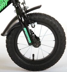 Bērnu velosipēds 12" Volare Sportivo Boys - Neona/zaļš/melns цена и информация | Велосипеды | 220.lv