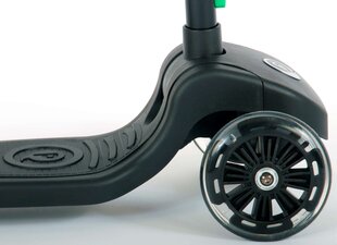 Самокат QPlay Future Scooter, черный с зеленым цена и информация | Самокаты | 220.lv