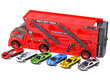 Sporta automobiļu vilcējs, sarkans цена и информация | Rotaļlietas zēniem | 220.lv