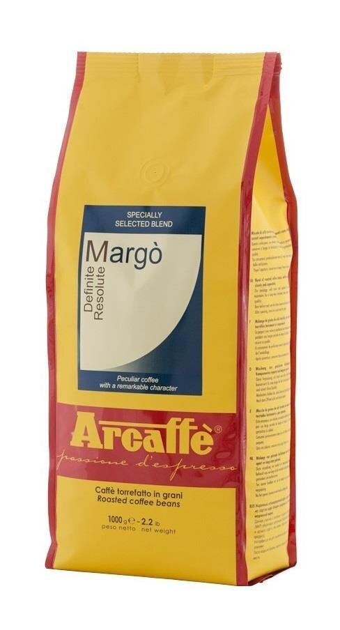 Kafijas pupiņas Arcaffe Margo, 1 kg cena un informācija | Kafija, kakao | 220.lv