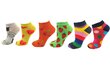 Sieviešu zeķes Crazy socks, 6 gab. cena un informācija | Sieviešu zeķes | 220.lv