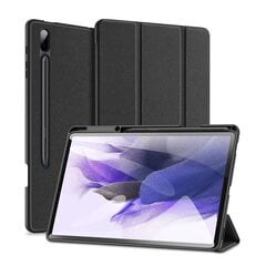 DUX DUCIS Domo чехол для планшета с подставкой Samsung Galaxy Tab S7 FE / Tab S7Plus / Tab S8 Plus, черный цена и информация | Samsung Компьютерная техника | 220.lv