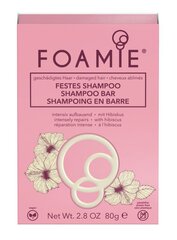Твердый шампунь для поврежденных волос Hibiskiss Shampoo Bar, 80 г цена и информация | Шампуни | 220.lv
