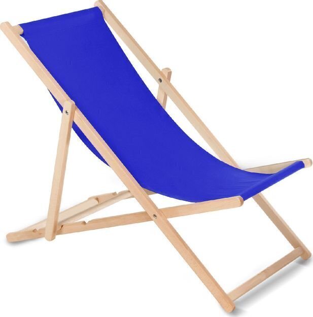 Saliekams pludmales krēsls GreenBlue, tumši zils cena un informācija | Dārza krēsli | 220.lv