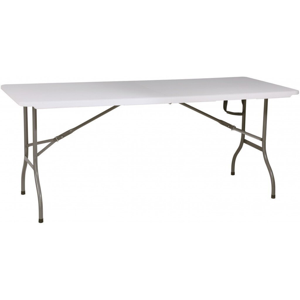 Saliekamais galds 120, balts cena un informācija | Dārza galdi | 220.lv