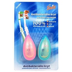 VitalCare Antibacterial cover for toothbrush (2 pcs) цена и информация | Зубные щетки, пасты | 220.lv