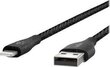 Belkin F8J236BT04-BLK, Lightning/USB-A, 1.2 m цена и информация | Kabeļi un vadi | 220.lv