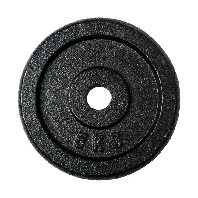 Čuguna 30 mm svaru disks 5 kg, FitNord cena un informācija | Svari, hanteles, stieņi | 220.lv
